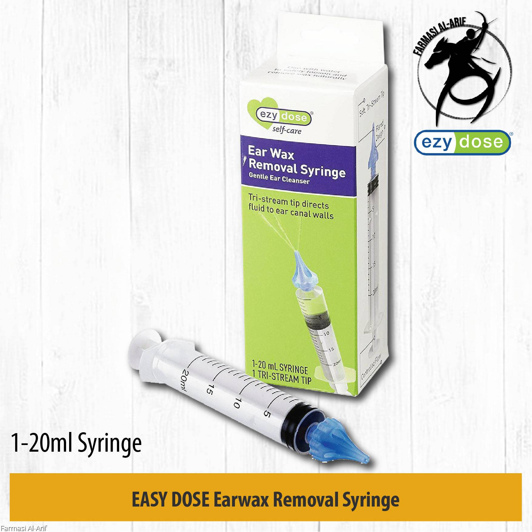 EASY DOSE Earwax Removal Syringe