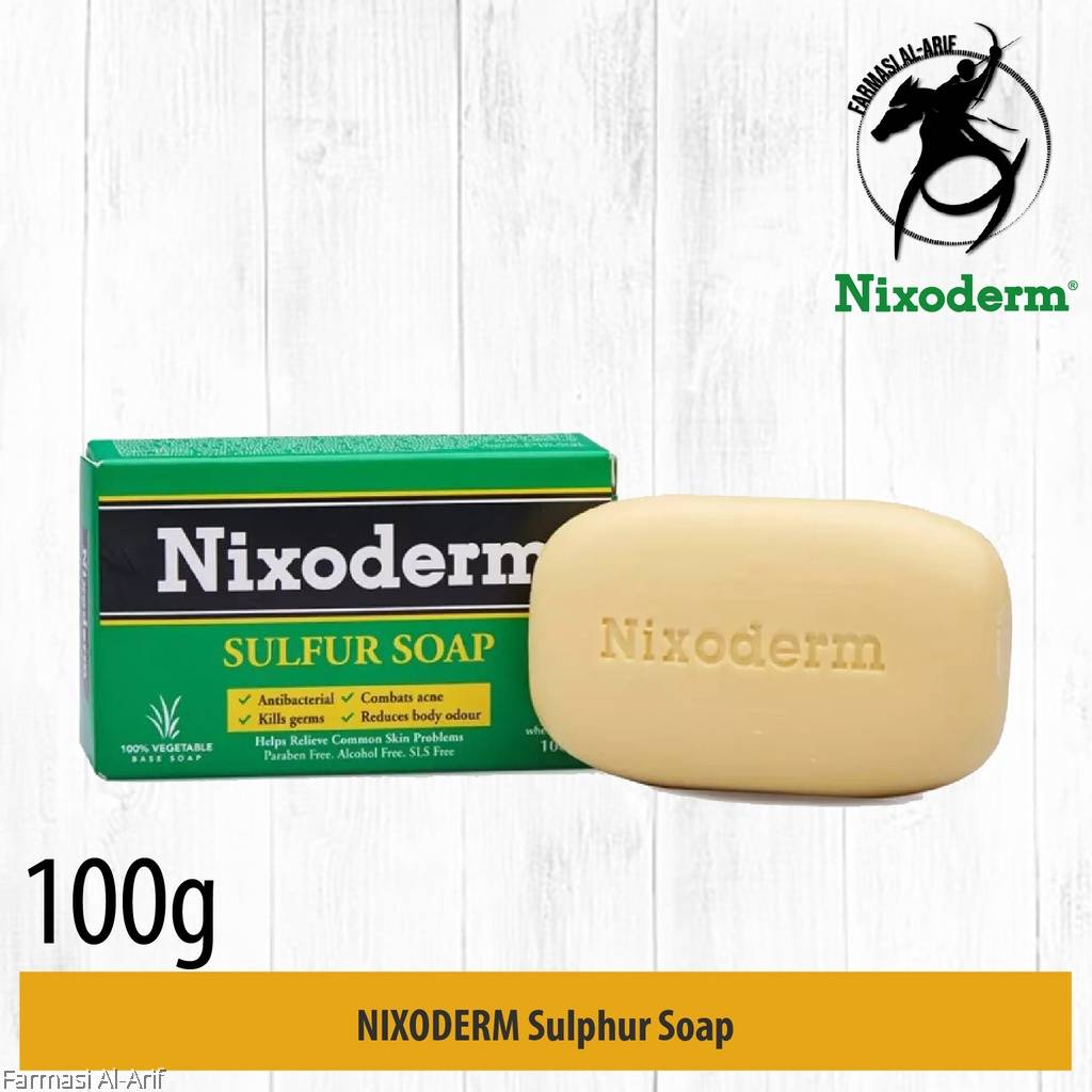NIXODERM SULPHUR SOAP 100G
