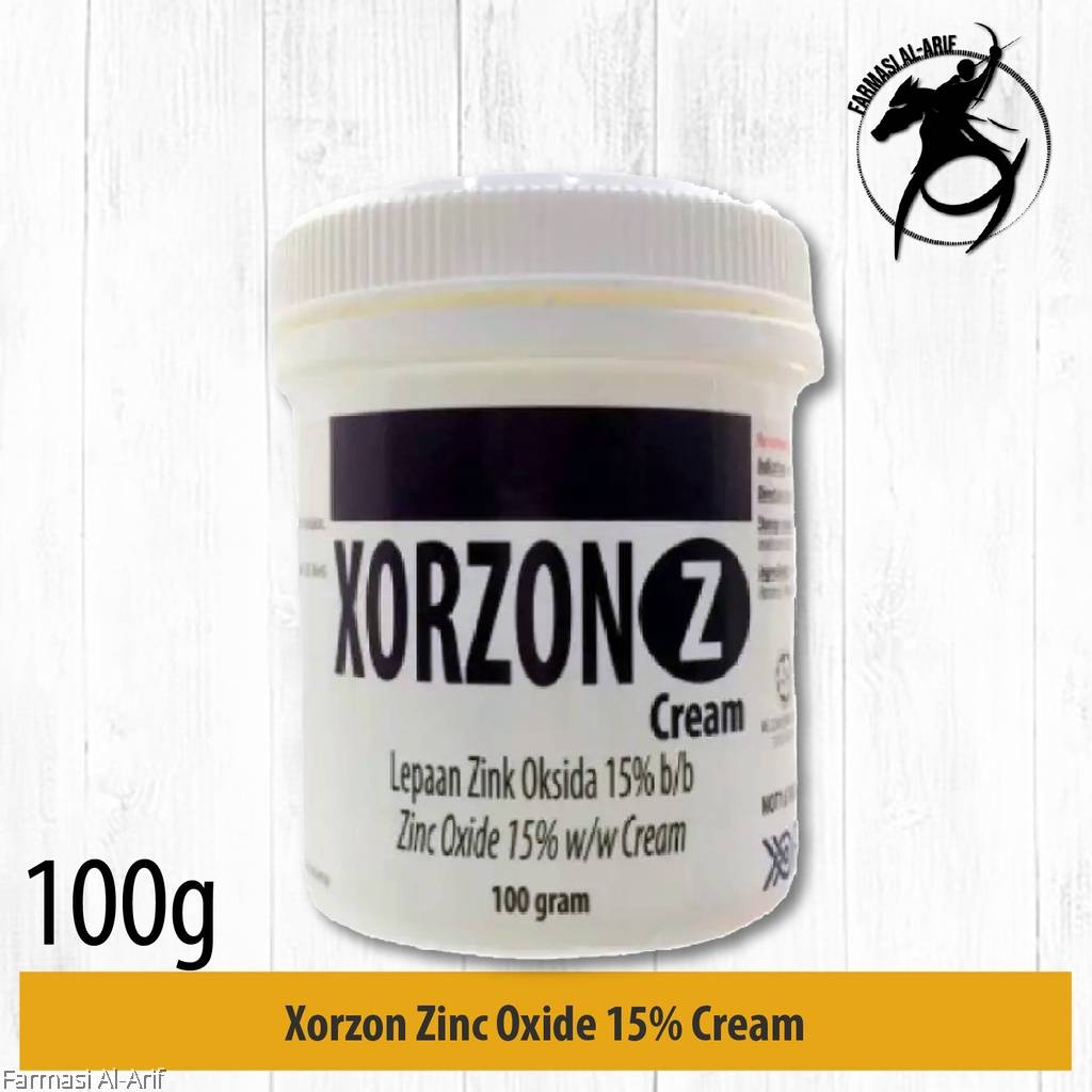 Xorzon Zinc Oxide 15 Cream 100g *NEW PACKAGING*