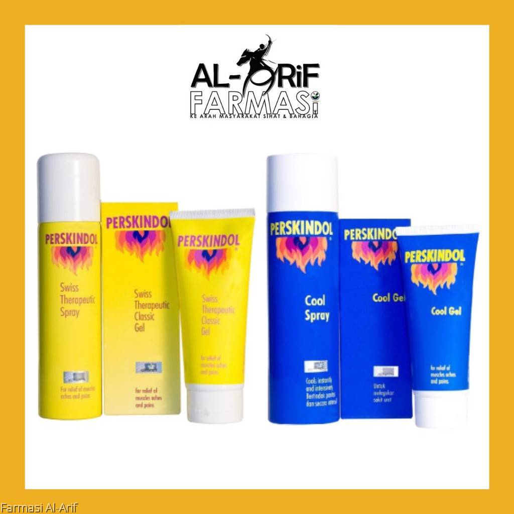 PERSKINDOL (Refreshing Spray 150ml/Cool Spray 250ml/Classic Gel 100ml/Cool Gel 100ml)