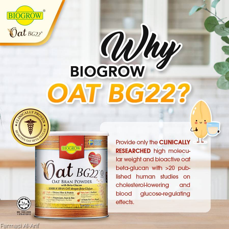 BIOGROW OAT BG22 480g