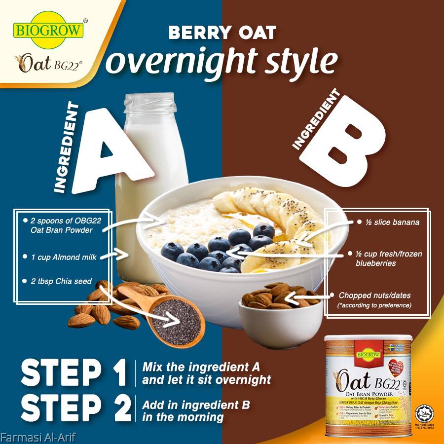 BIOGROW OAT BG22 480g