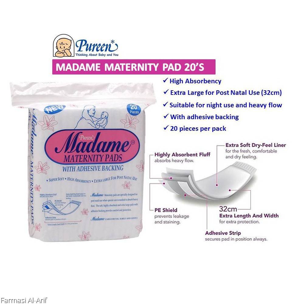 Madame Maternity Pad (20'S)