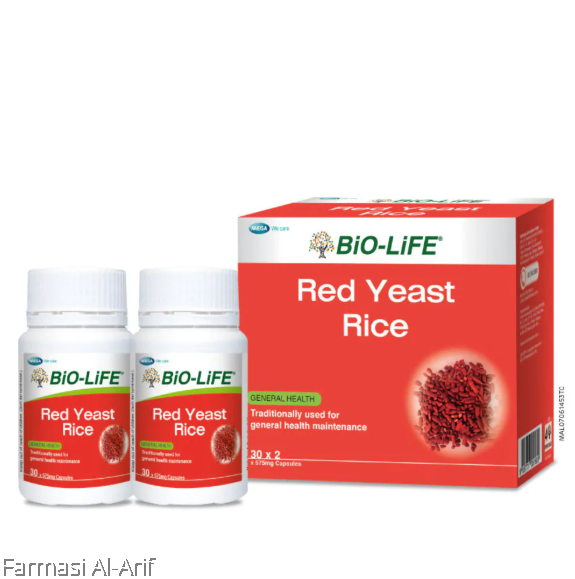 BiOLiFE Red Yeast Rice (2 x 30's)