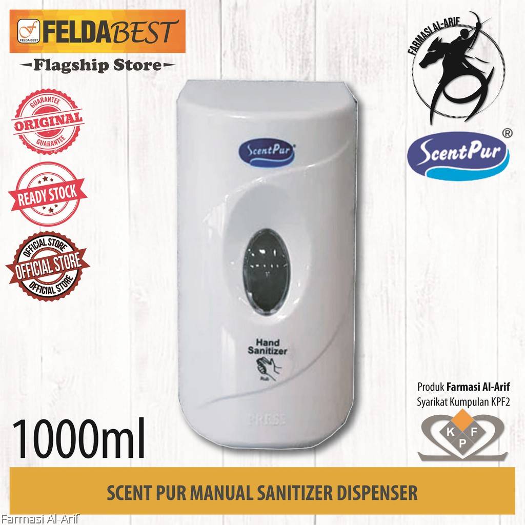 Scent Pur Manual Sanitizer Dispenser 1000mL