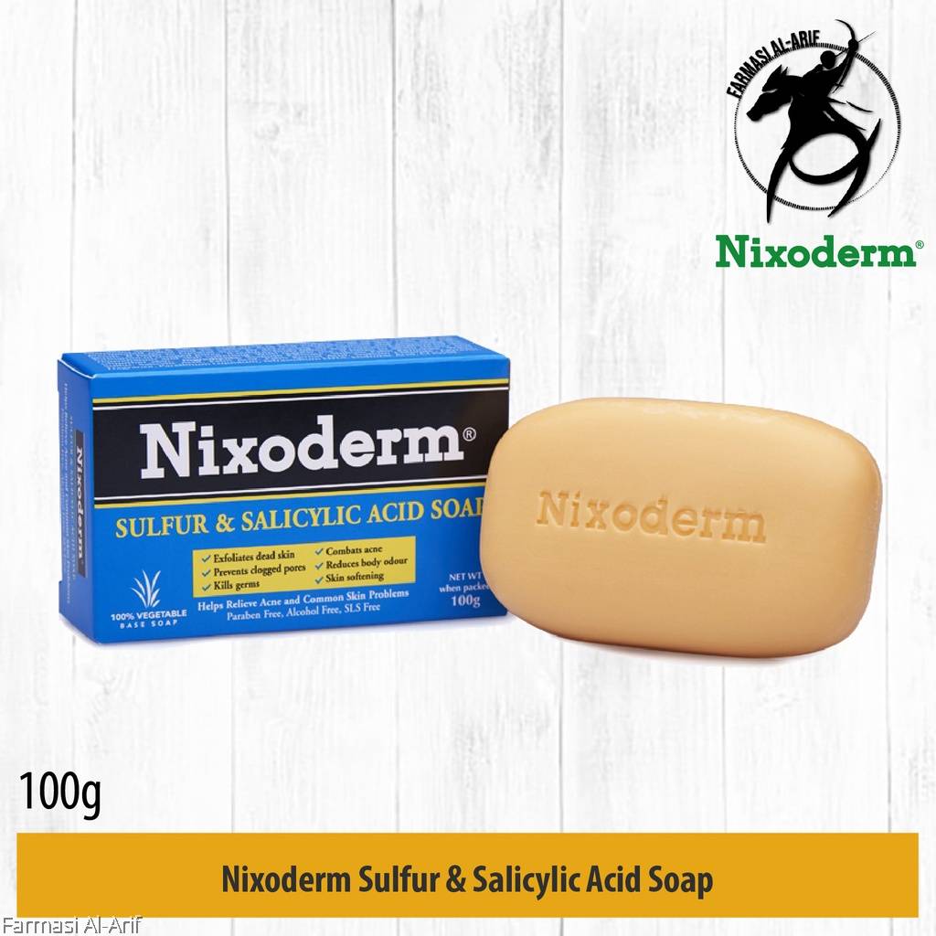 Nixoderm Sulfur & Salicylic Acid Soap 100g