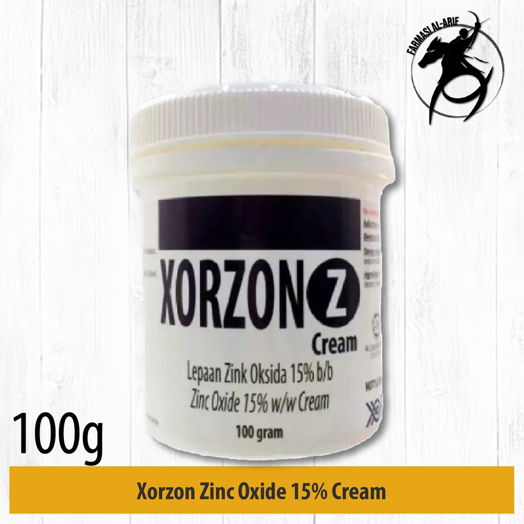 Xorzon Zinc Oxide 15 Cream 100g *NEW PACKAGING*