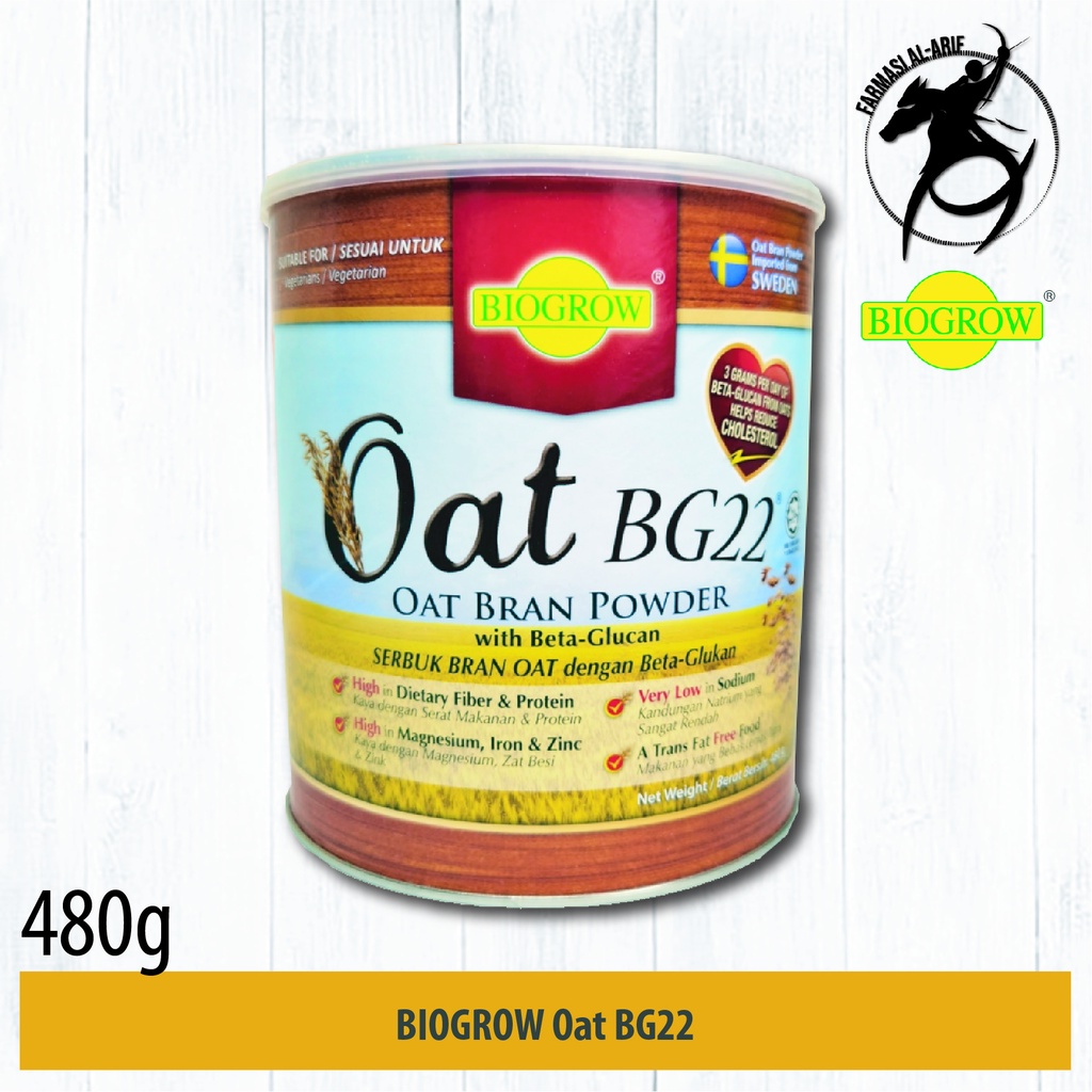 BIOGROW OAT BG22 480g