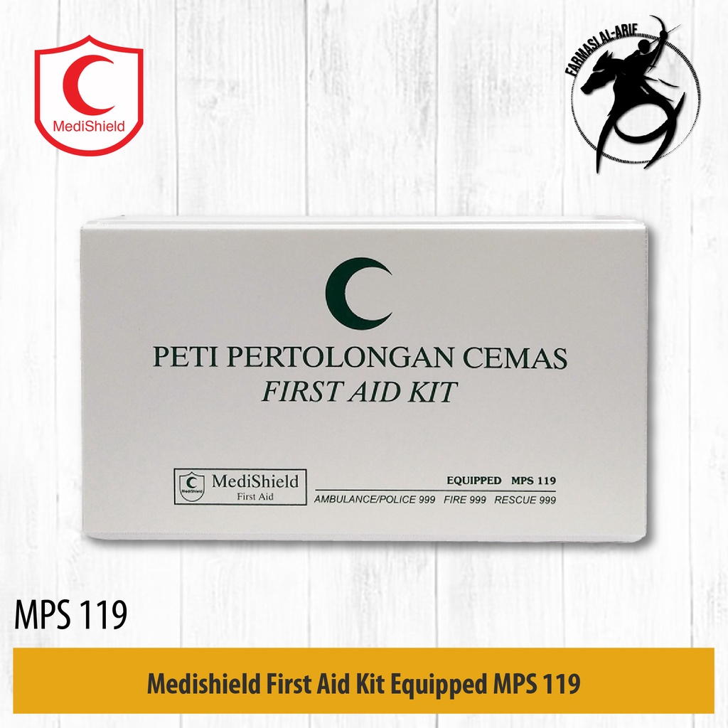 Medishield First Aid Kit Equipped MPS 119